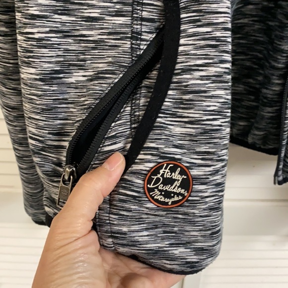 Harley Davidson lightweight hooded Fleece - Picture 3 of 6